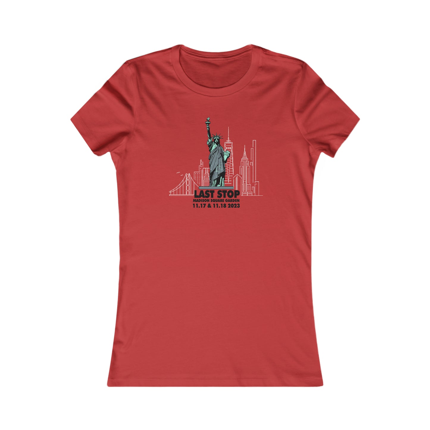 Last Stop Lady Liberty 2023 Women's Cut *With Setlist