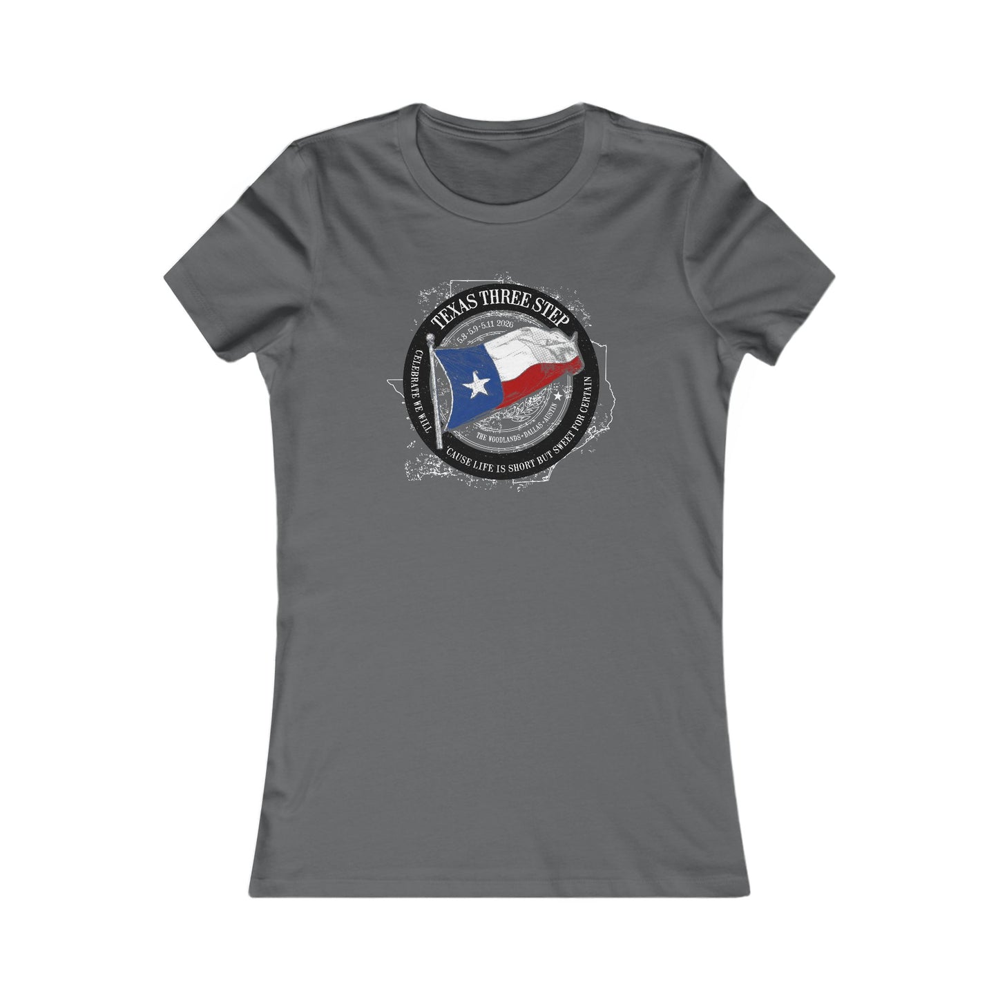 Texas Three Step 2026 Woman's Cut Tee *With Set List