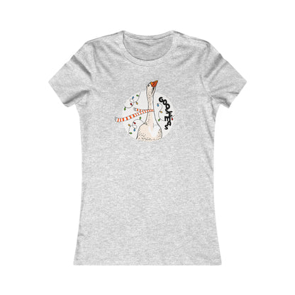 Goosemas Lights Woman's Cut Tee