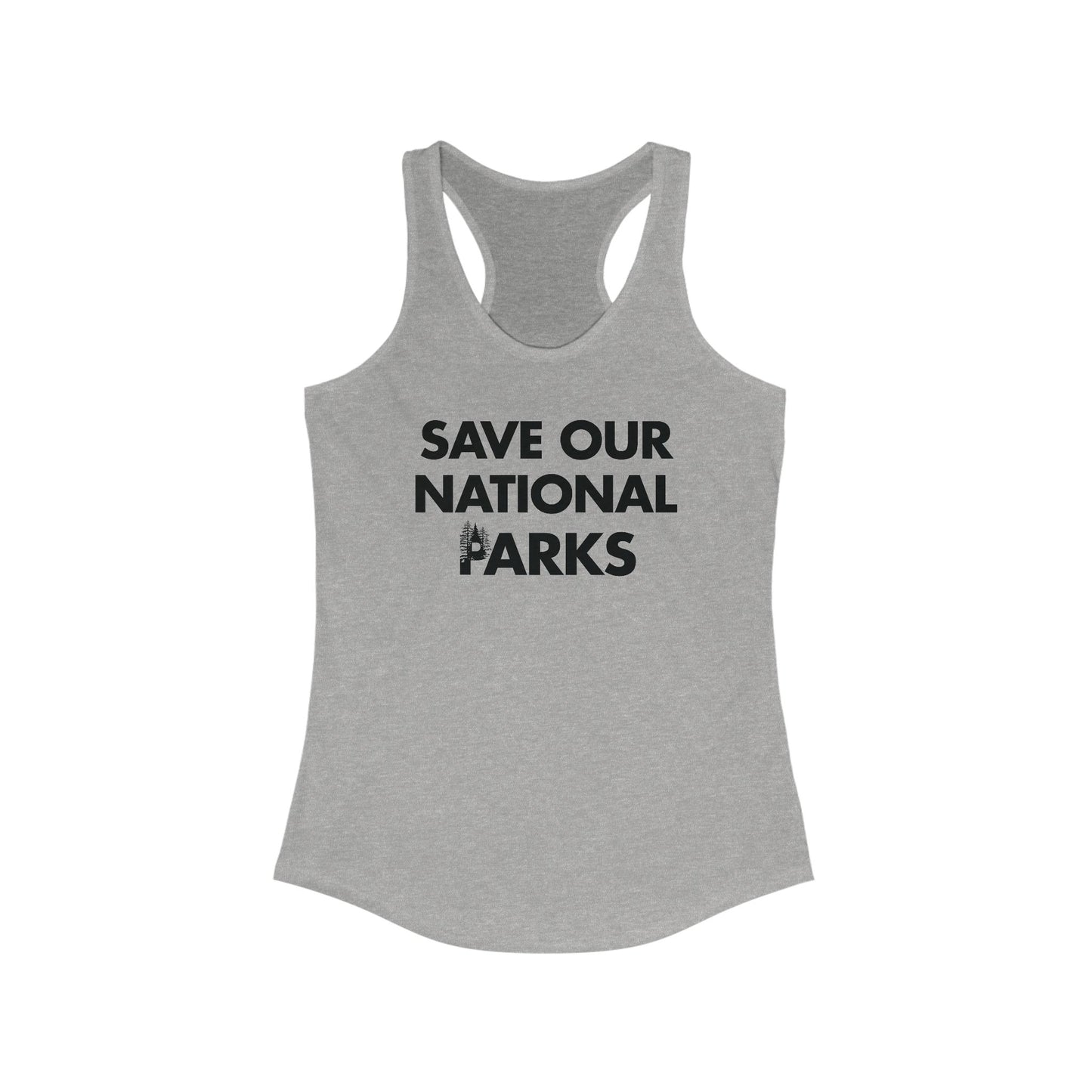 Save Our National Parks I'll Back You Up *front & back  Woman's Tank