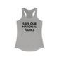 Save Our National Parks I'll Back You Up *front & back  Woman's Tank