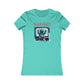 Unplug The TV Woman's Cut Tee