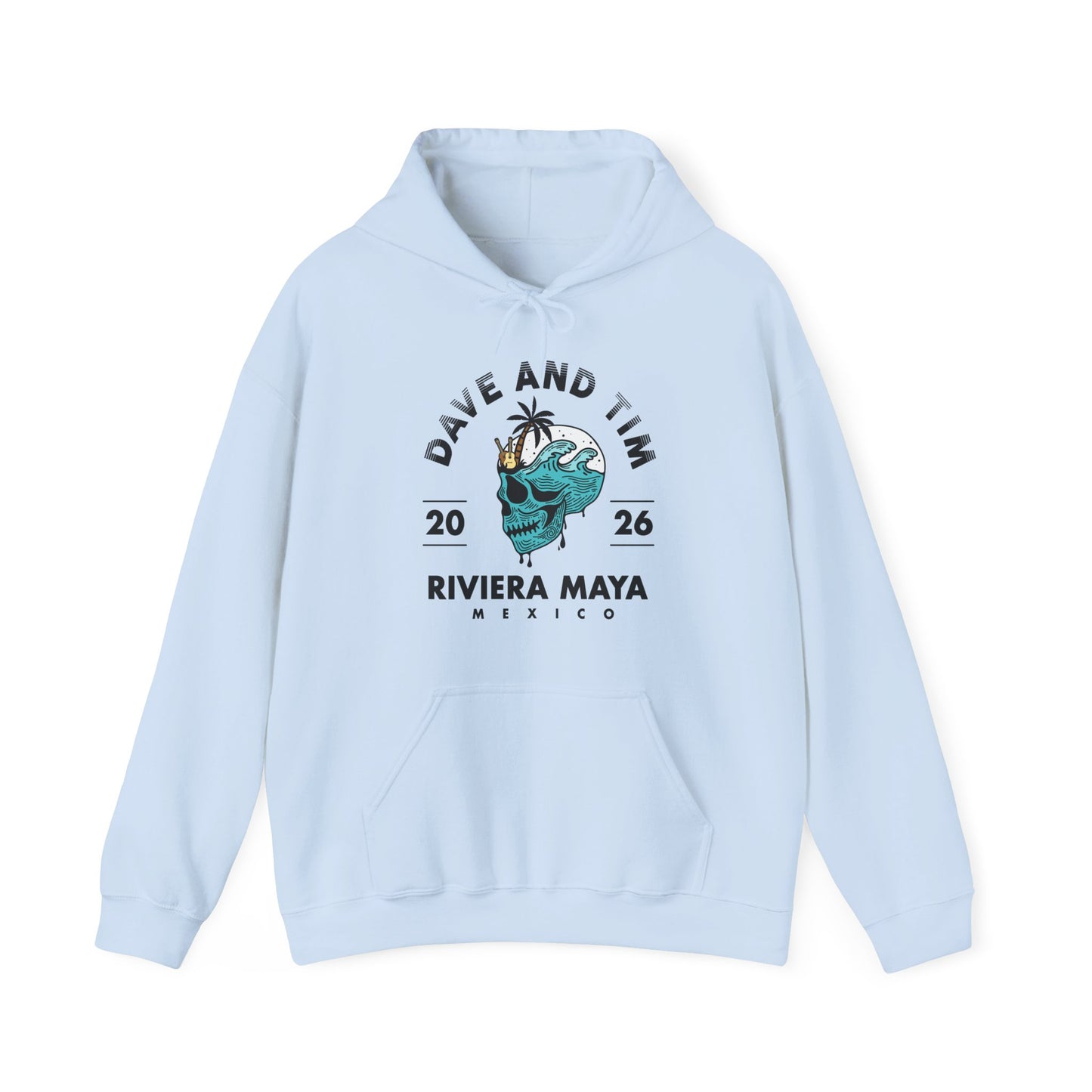 D&T Skull Palm Trees 2026 Hoodies *With Set List