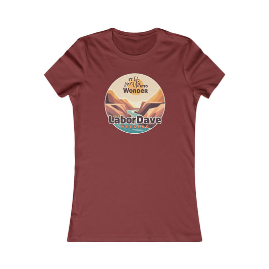 Melts into Wonder Gorge 2026 Woman's Cut Tee