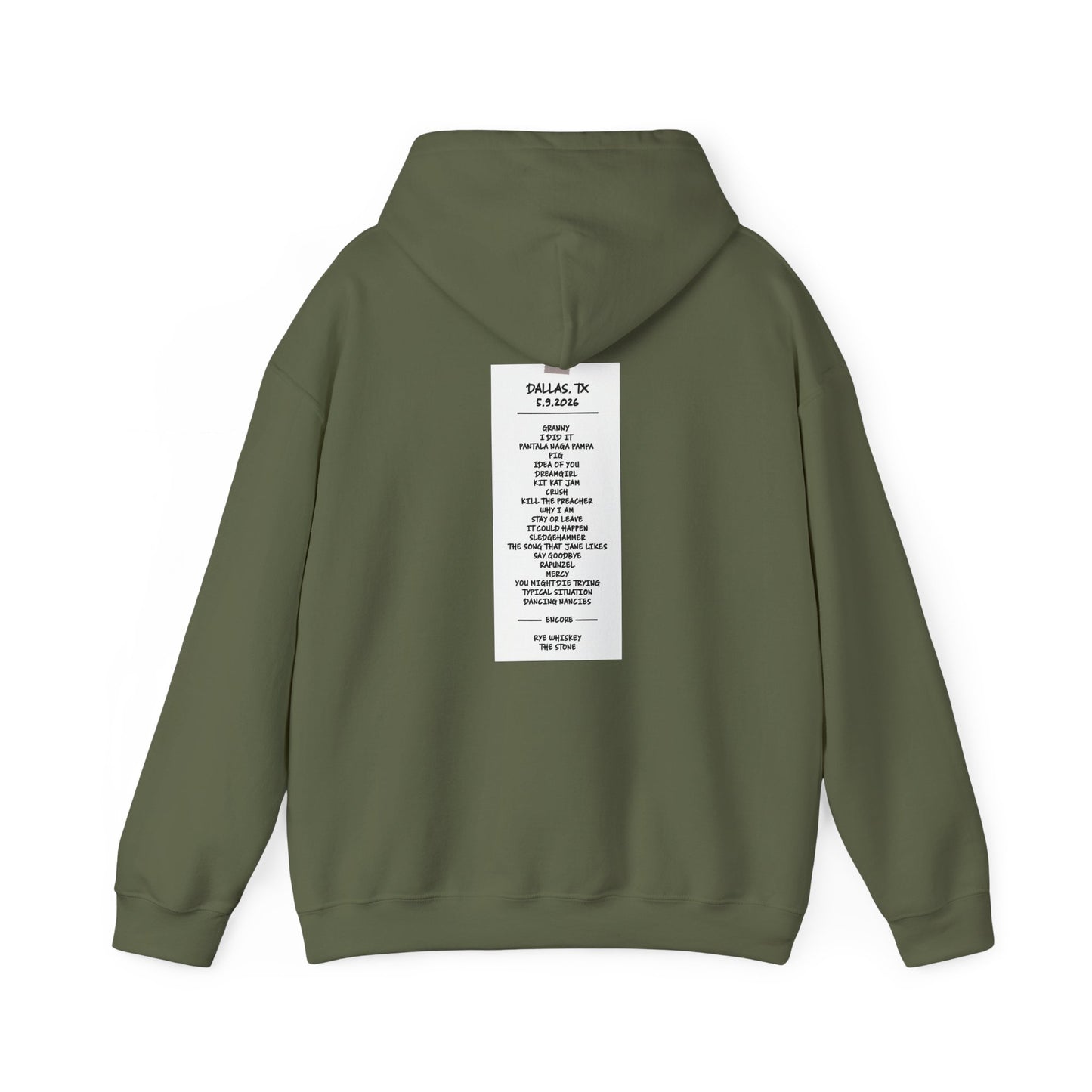 Dallas 2026 Hoodies *With Set List