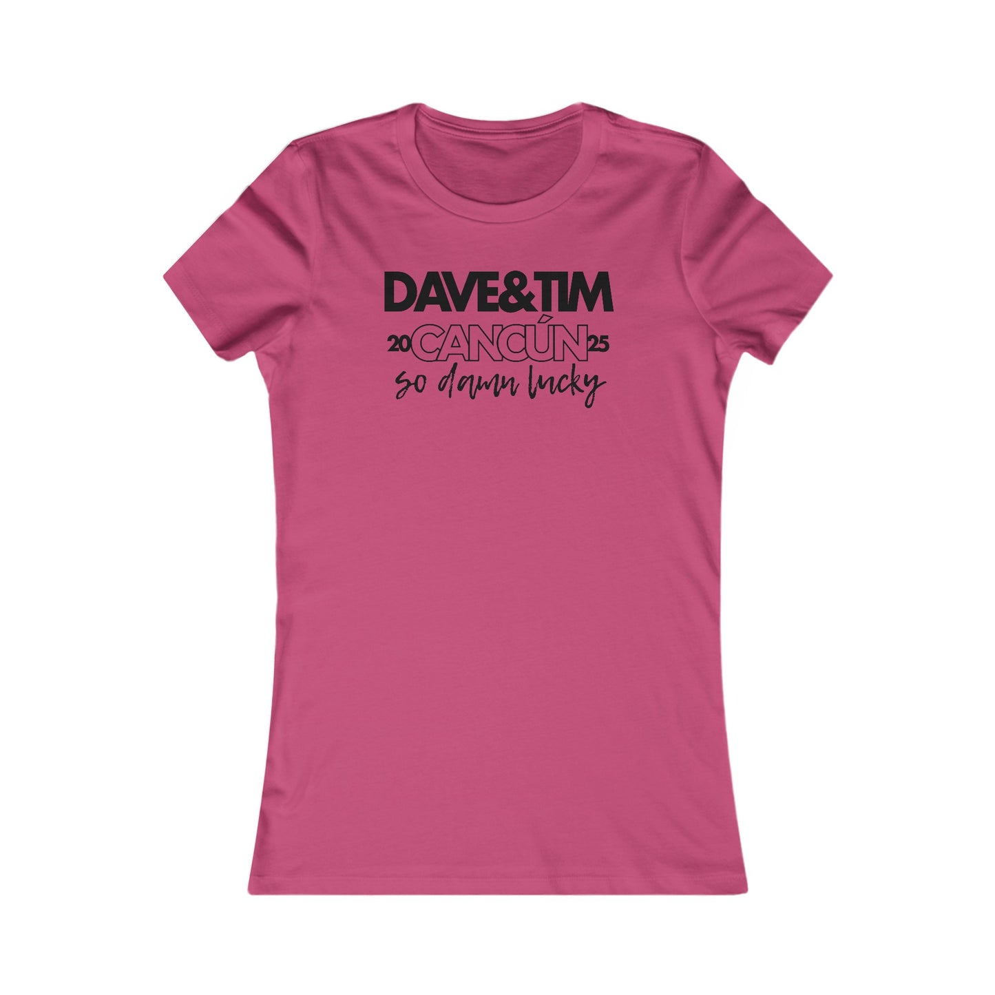 Dave & Tim So Damn Lucky mexico 2025 Women's Cut *With Setlist
