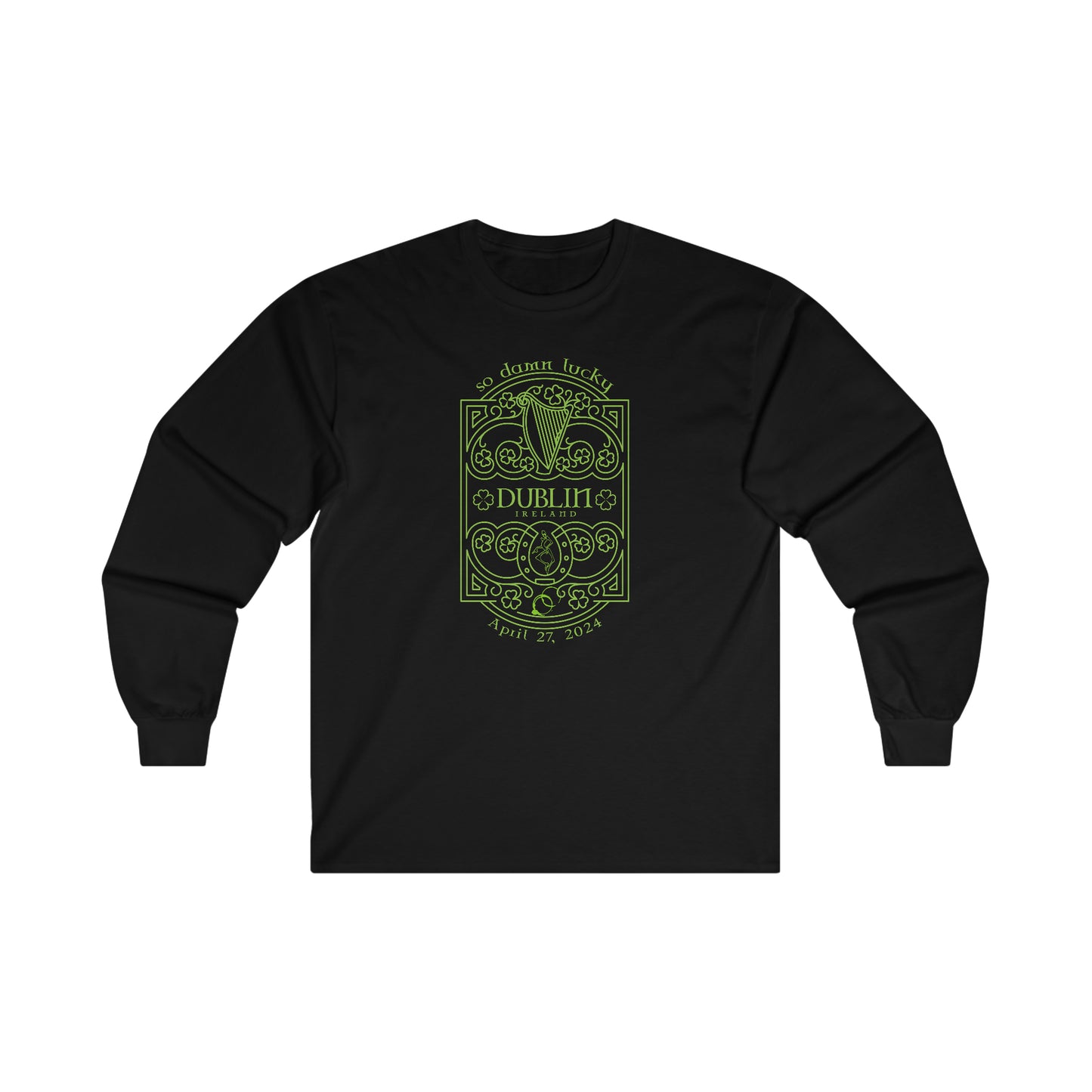 Dublin Europe 2024 Long Sleeve Tee *With Setlist