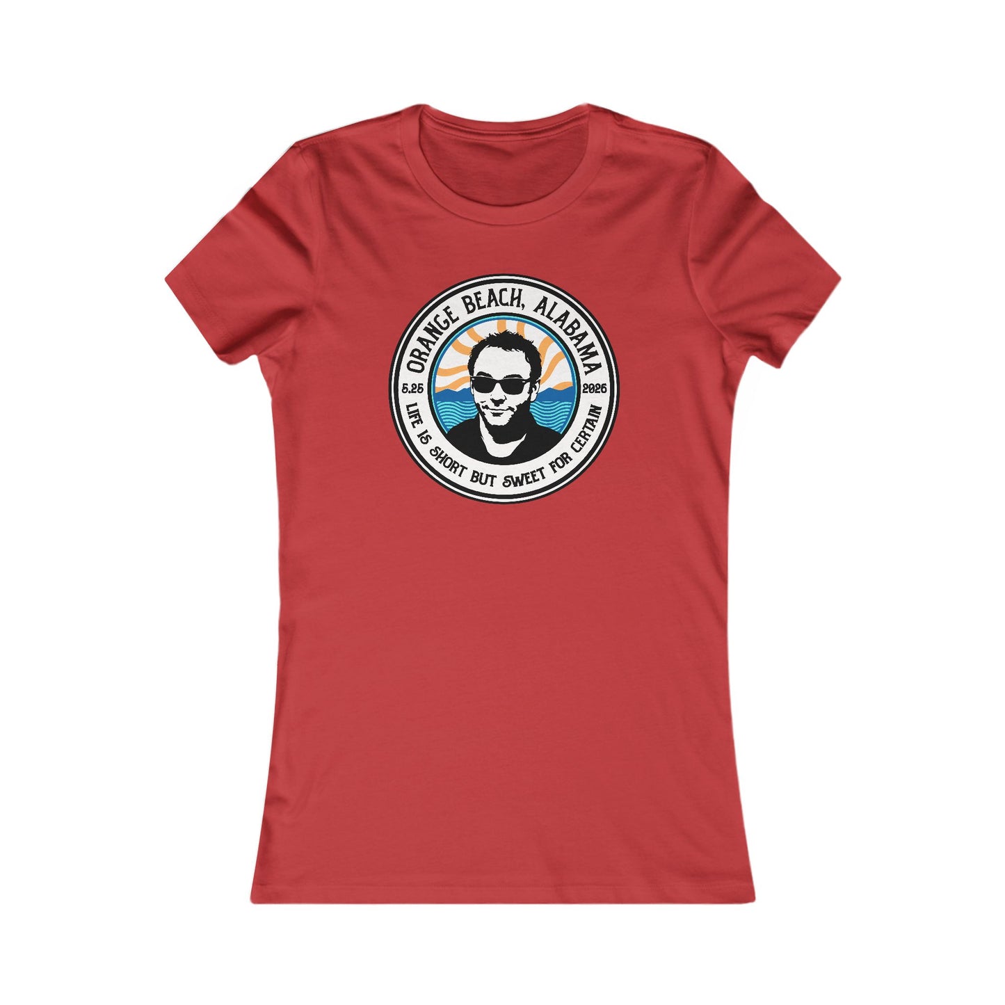 Orange Beach 2026 Woman's Cut Tee *With Setlist