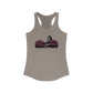 Long Black Veil Tank Top