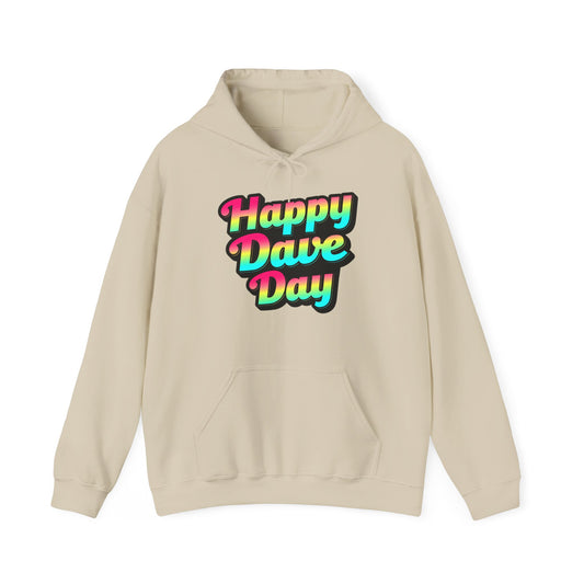 Happy Dave Day Multi Color  Hoodie