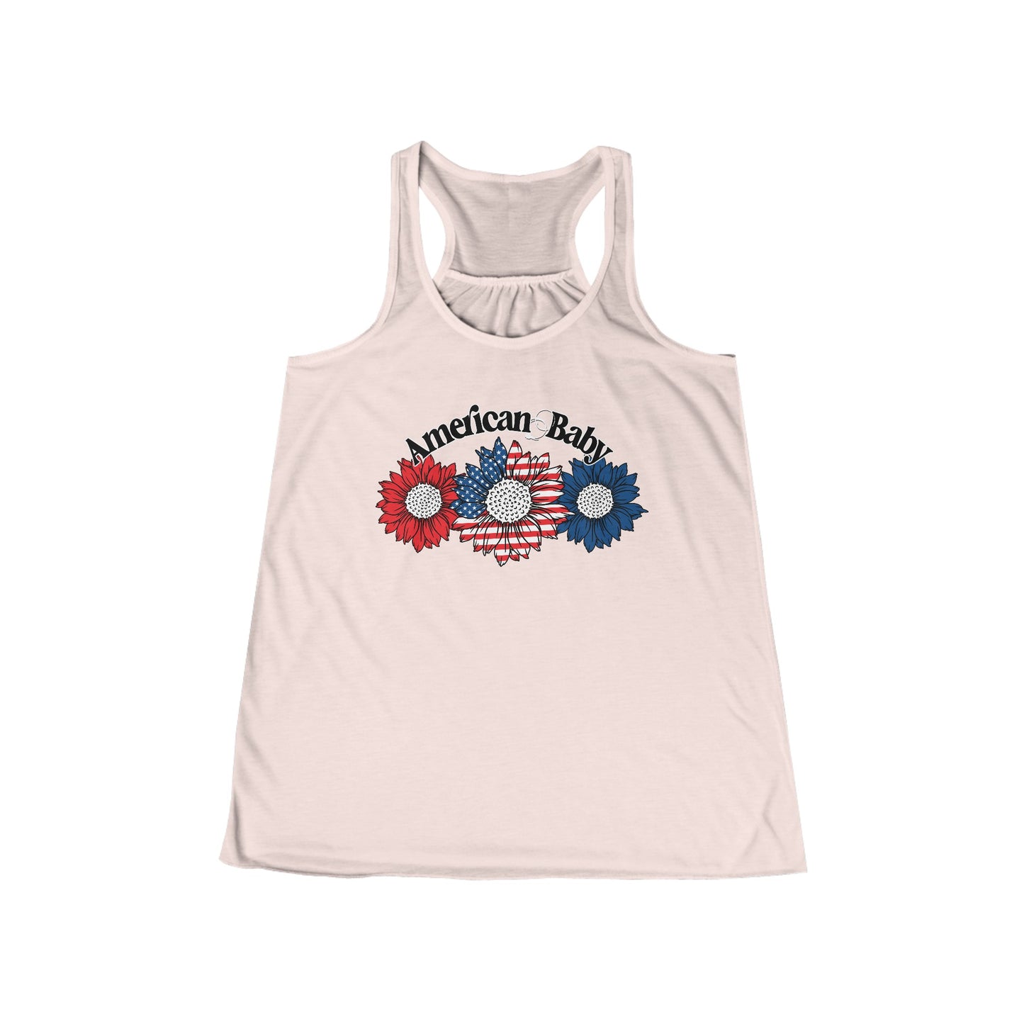 American Baby Sunflower Flowy Tank