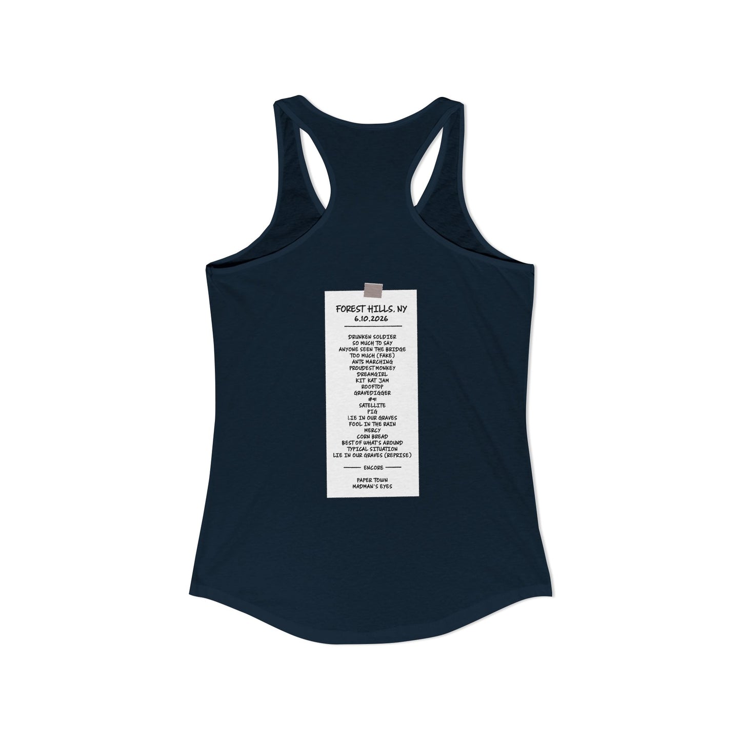 Forest Hills Subway 2026 Woman's Tank *With Set List