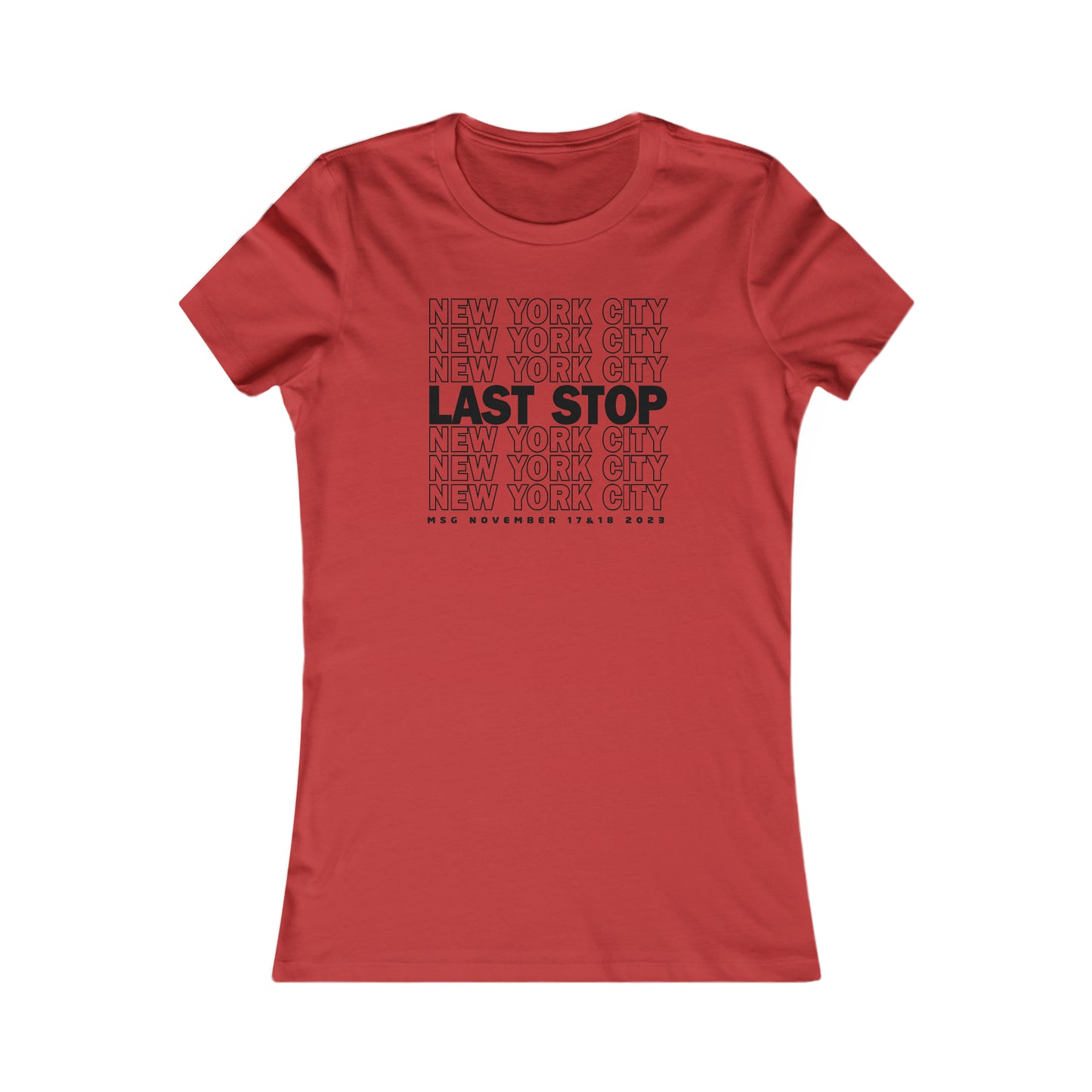New York City Fall Tour 2023 Women's Cut *With Setlist