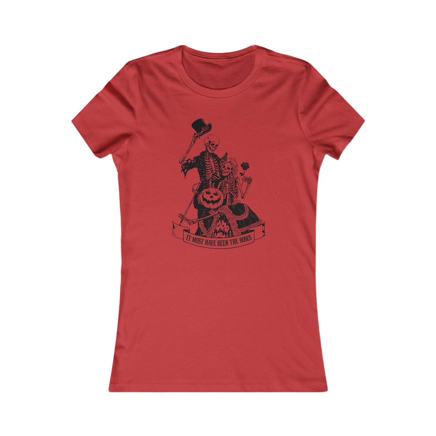 Must Have Been Halloween Woman's Cut Tee