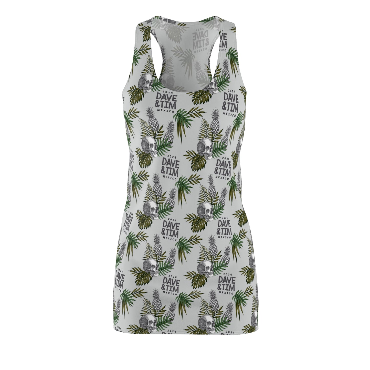 Dave & Tim Palm Leaf Mexico 2024 Beach Cover Up