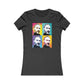 Dave Quad Color Worhol Inspired Women's Cut