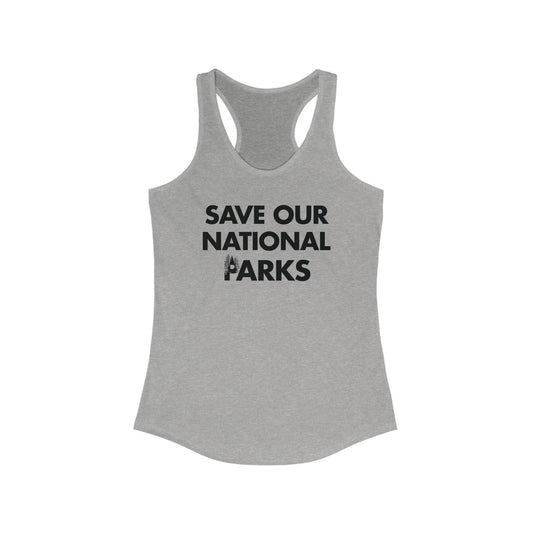 Save Our National Parks DEAD *front & back  Woman's Tank