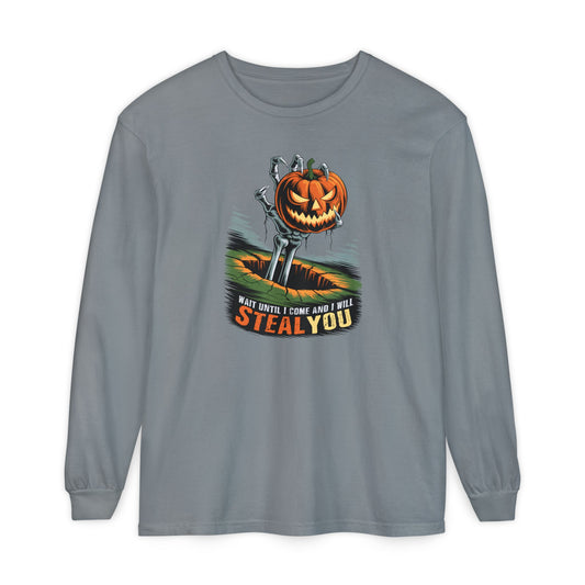 I Will Steal You Halloween Long Sleeve Tee