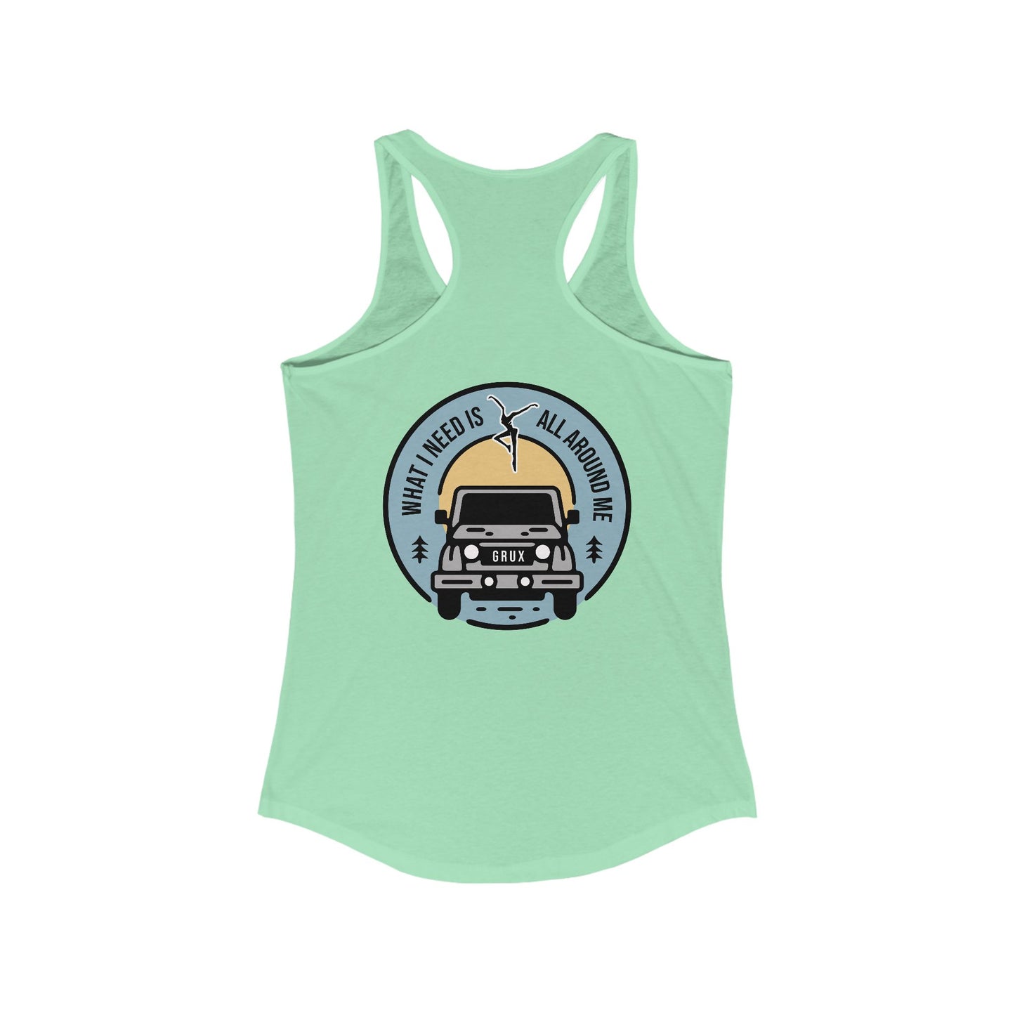 Jimi Jeep *With Back Print Woman's Tank