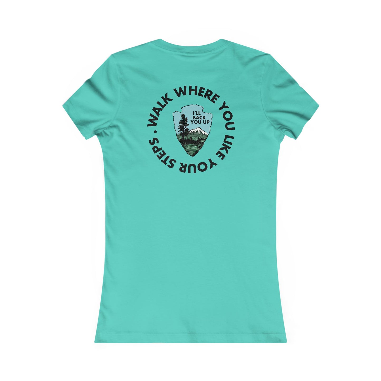 Save Our National Parks I'll Back You Up *front & back Women's Cut Tee