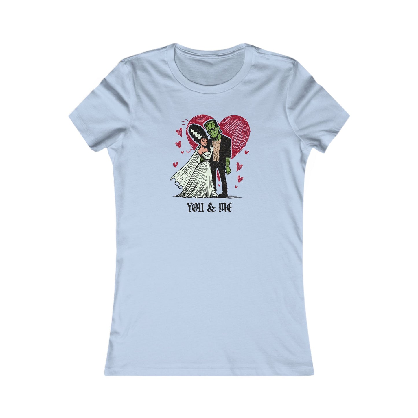 You & Me Bride Woman's Cut Tee
