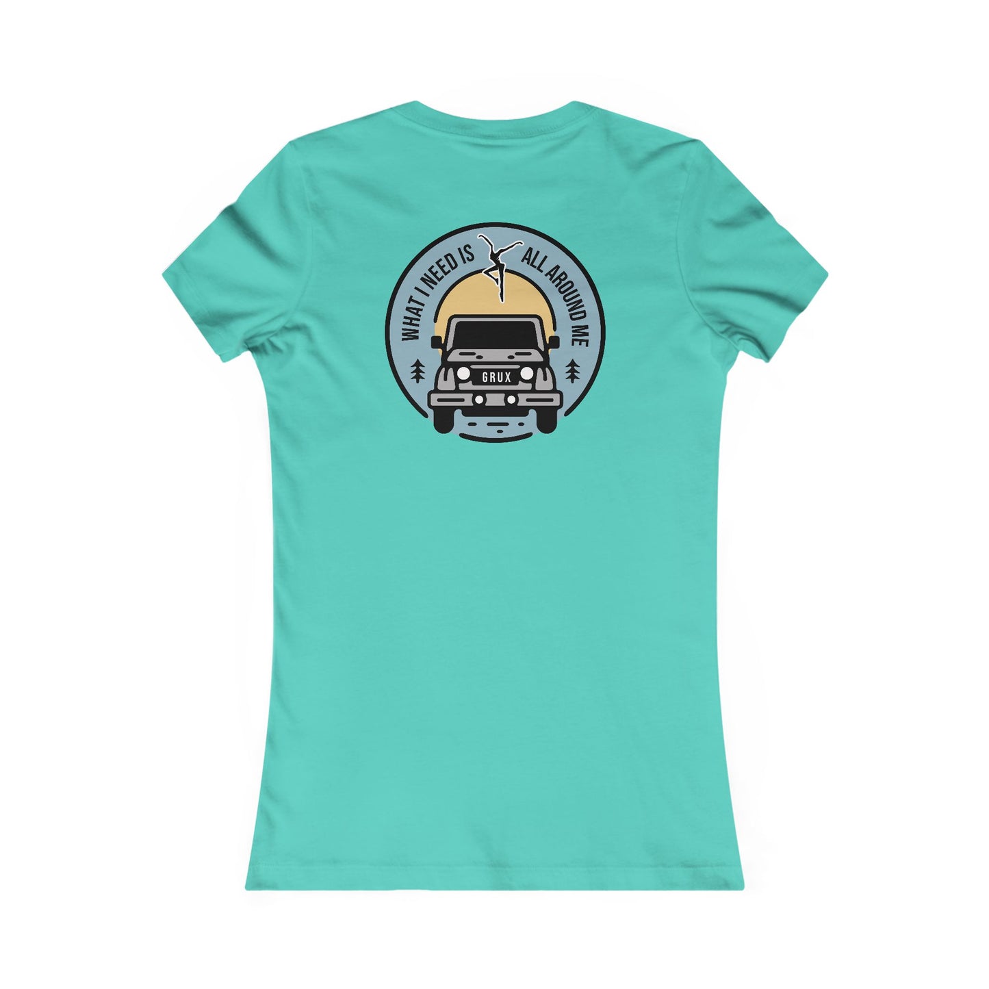 Jimi Jeep *With Back Print Women's Cut Tee