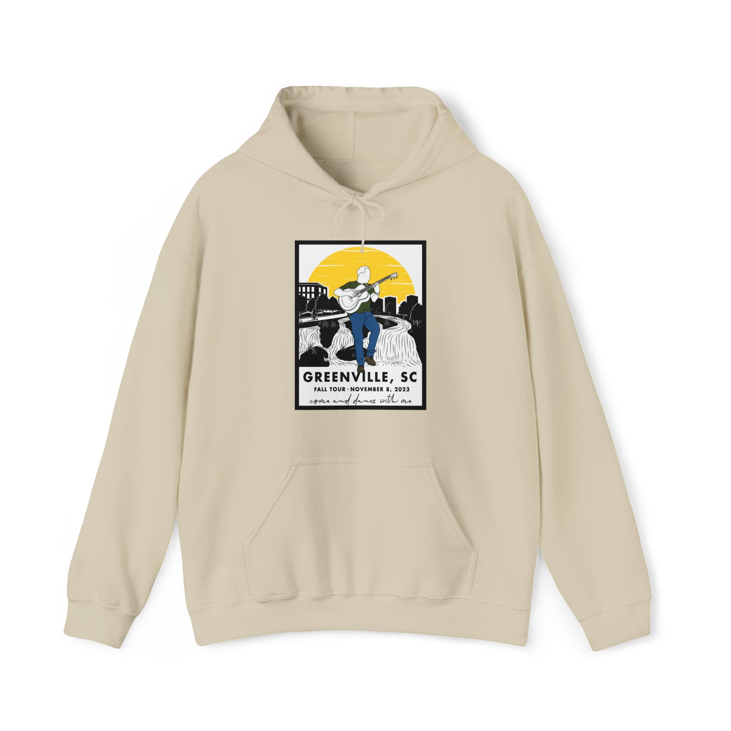 Greenville SC 2023 Hoodie w/set list