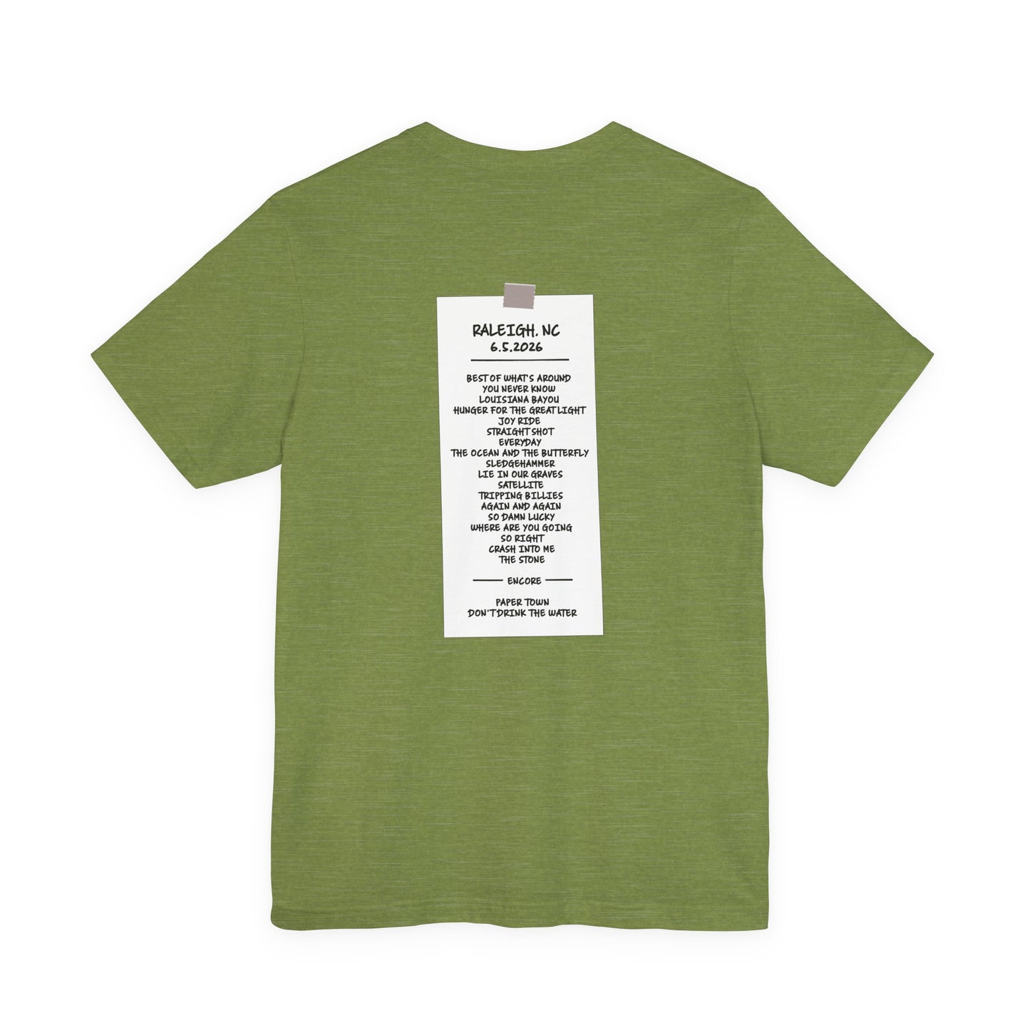Raleigh 2026 *With Set List