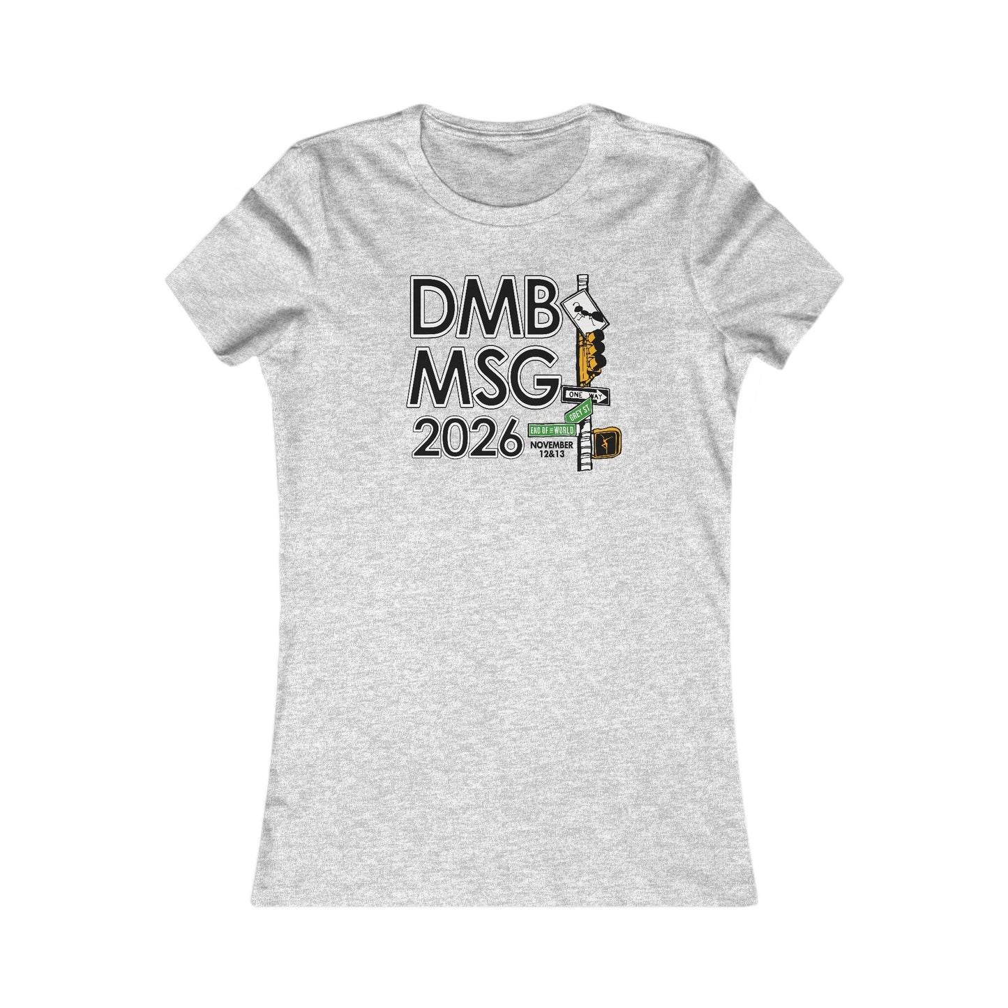 DMB MSG Fall 2026 Woman's Cut Tee