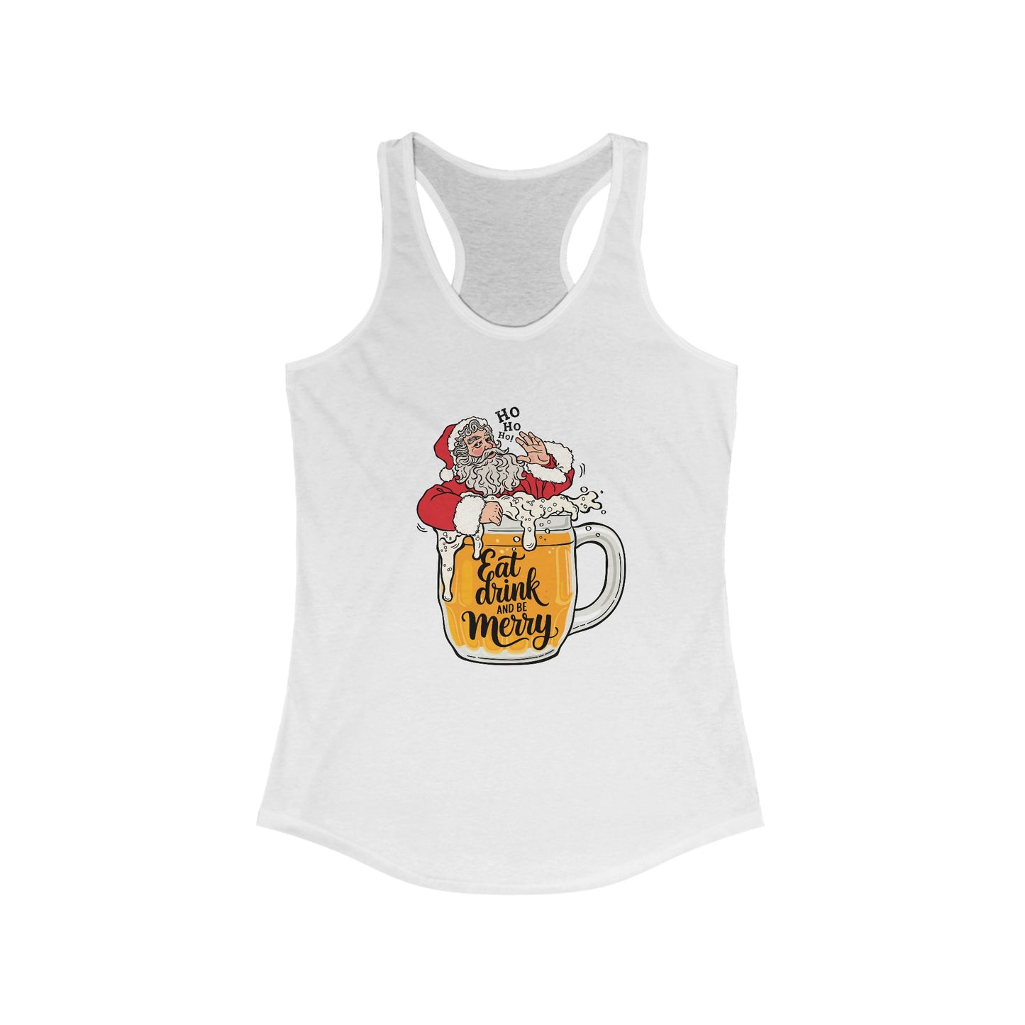 Eat Drink Santa Woman's Tank