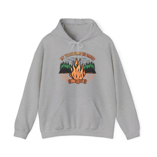 My Yellow Flame She Dances Hoodie