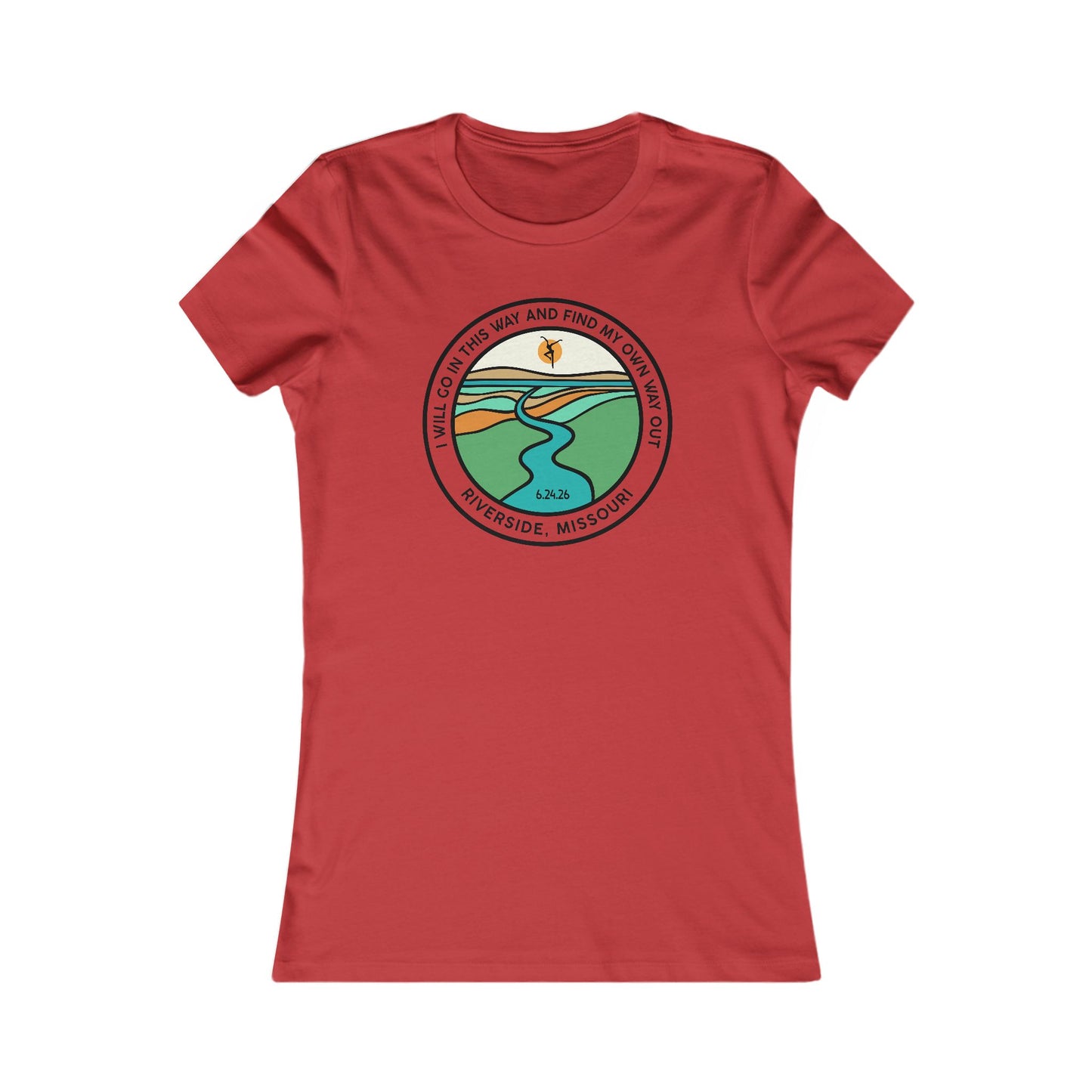 Riverside Missouri 2026 Woman's Cut Tee *With Set List