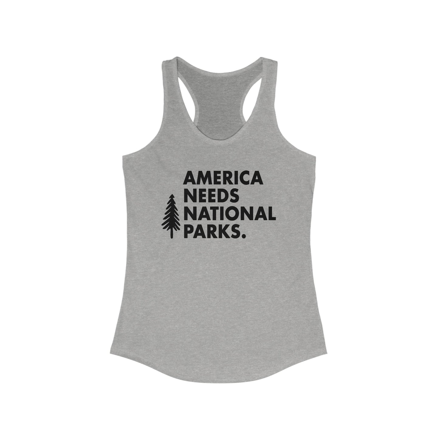 America Needs National Parks Woman's Tank