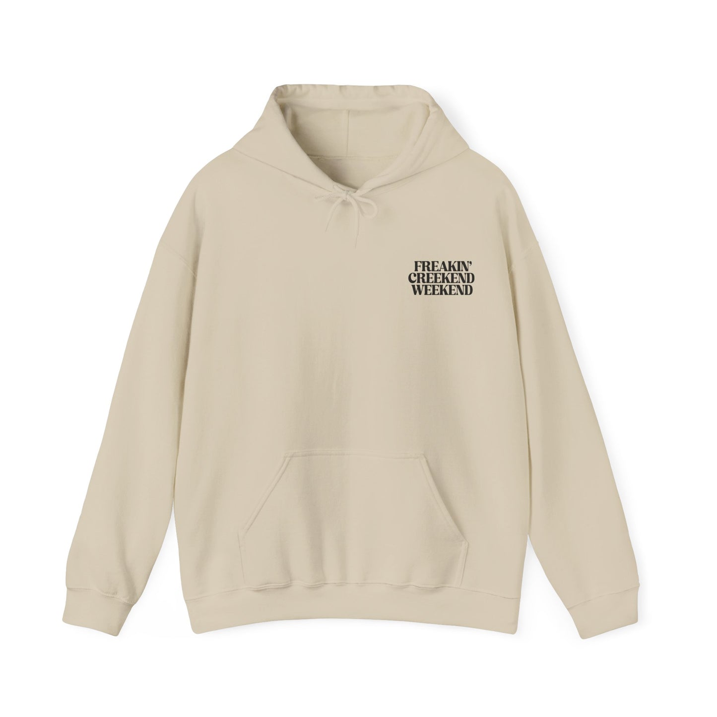 Freakin Creekend 2025 *With Back Print Hoodie