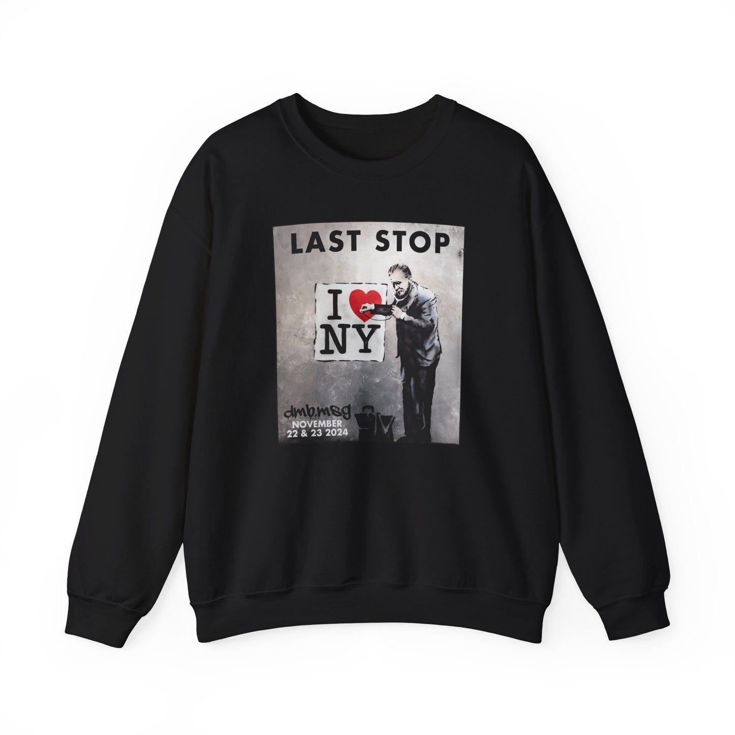Banksy Last Stop 2024 Crew Neck *With Setlist