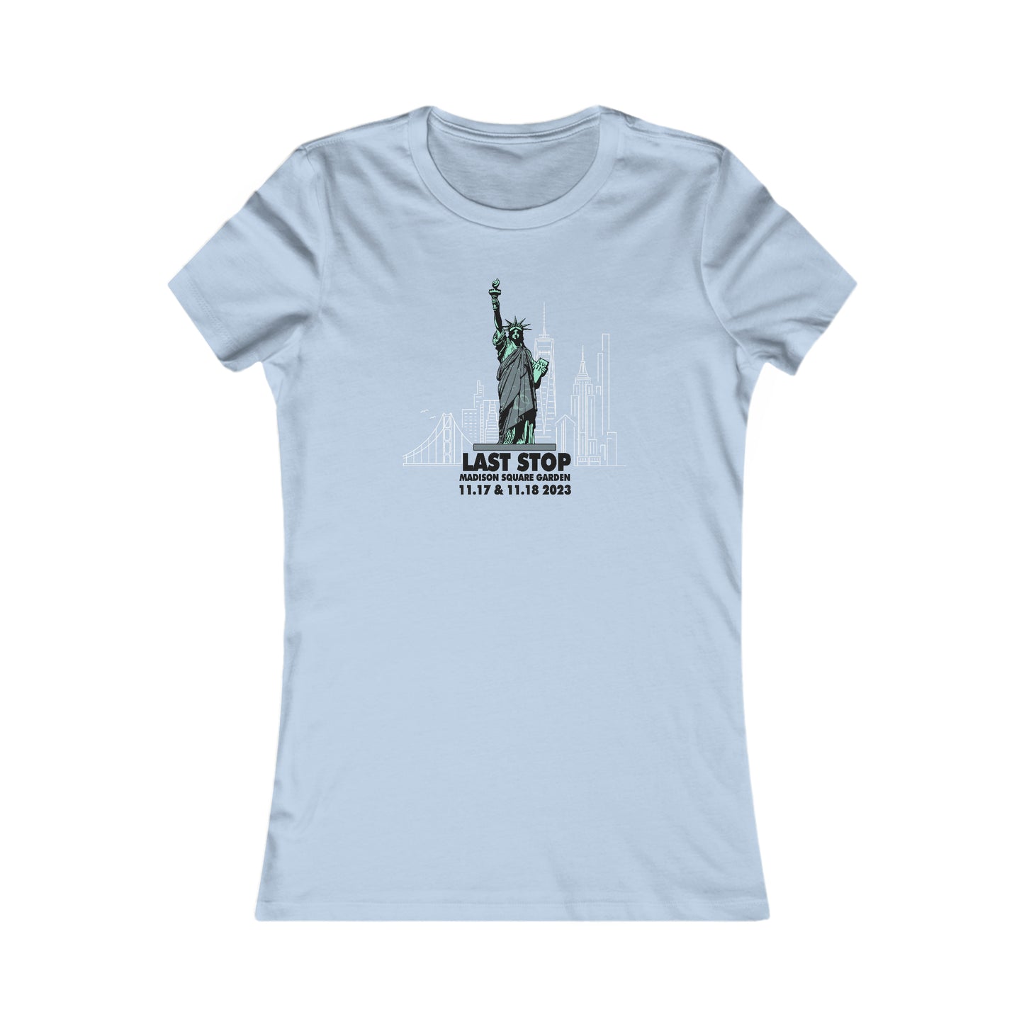 Last Stop Lady Liberty 2023 Women's Cut *With Setlist