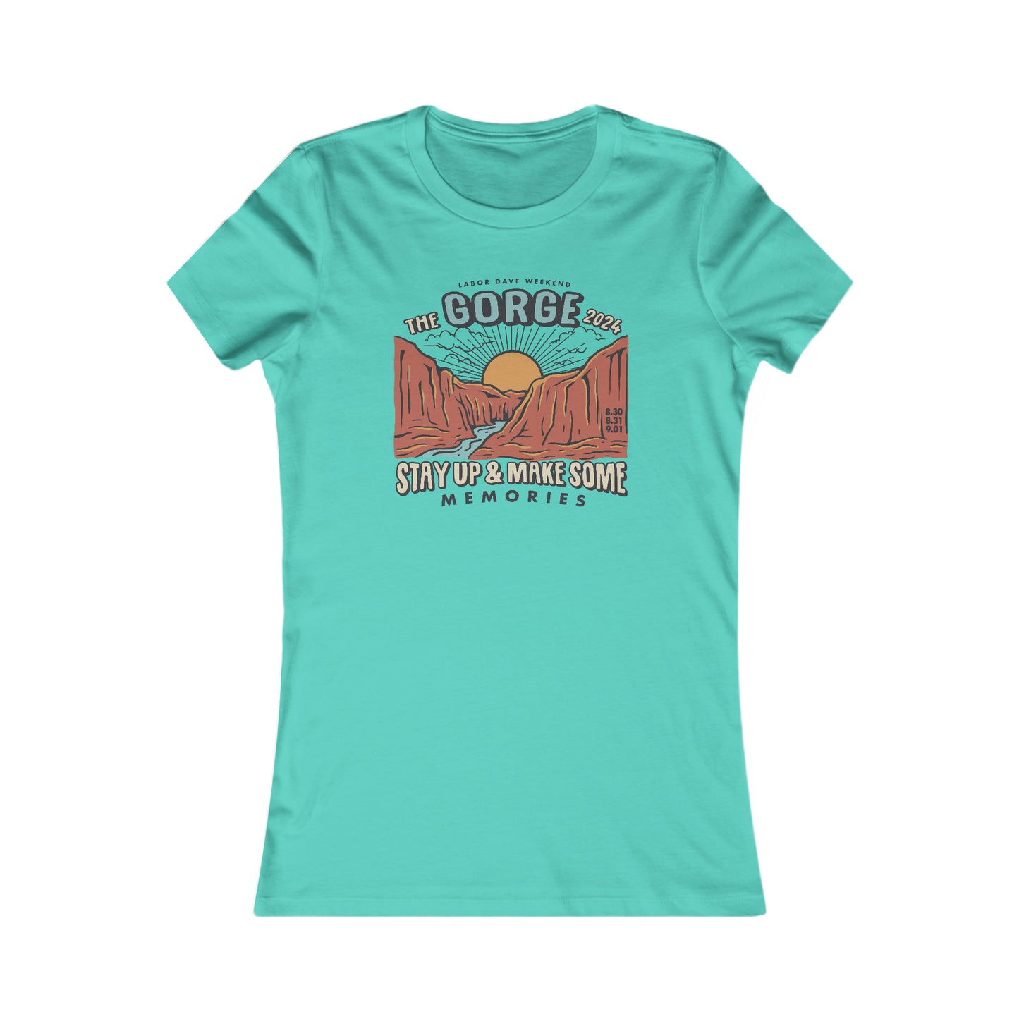 Labor Dave 2024 Women's Cut W/ Set List
