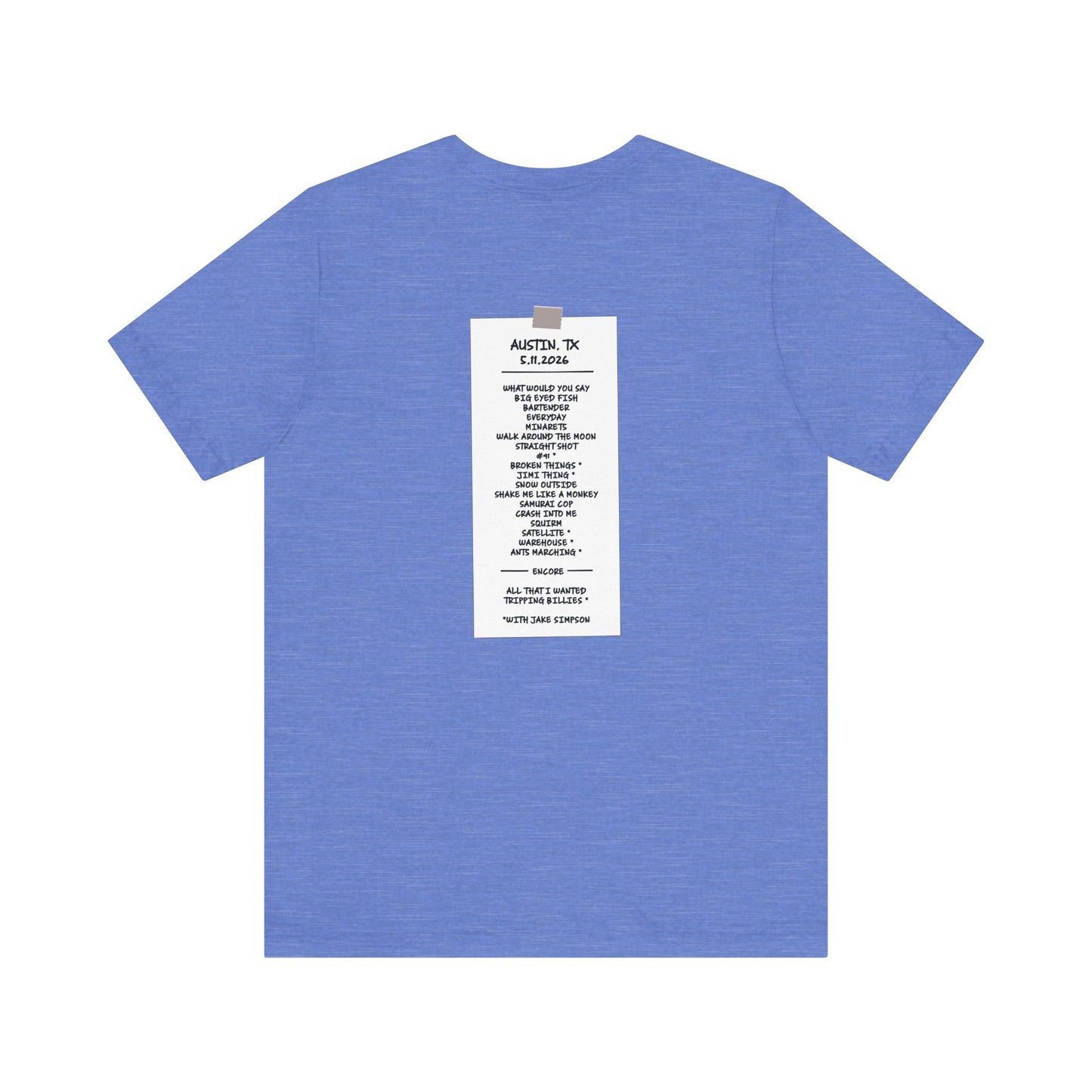 Austin 2026 *With Set List