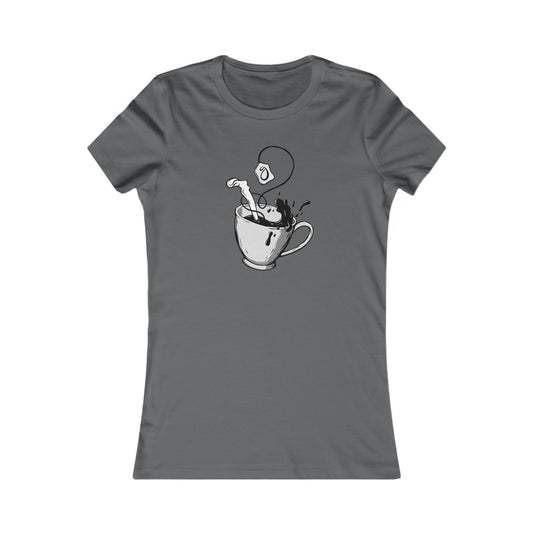 Hot Tea Woman's Cut Tee