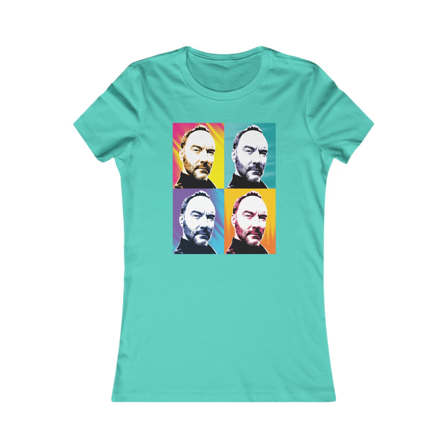 Dave Quad Color Worhol Inspired Women's Cut