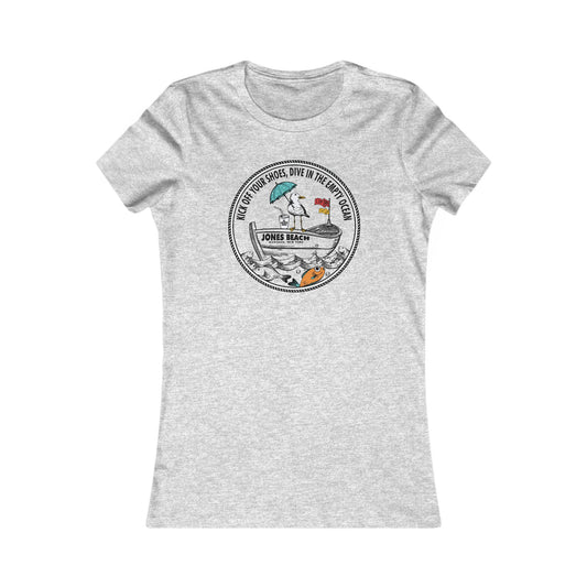 Jones Beach 2026 Woman's Cut Tee RAIN DATE *With Setlist