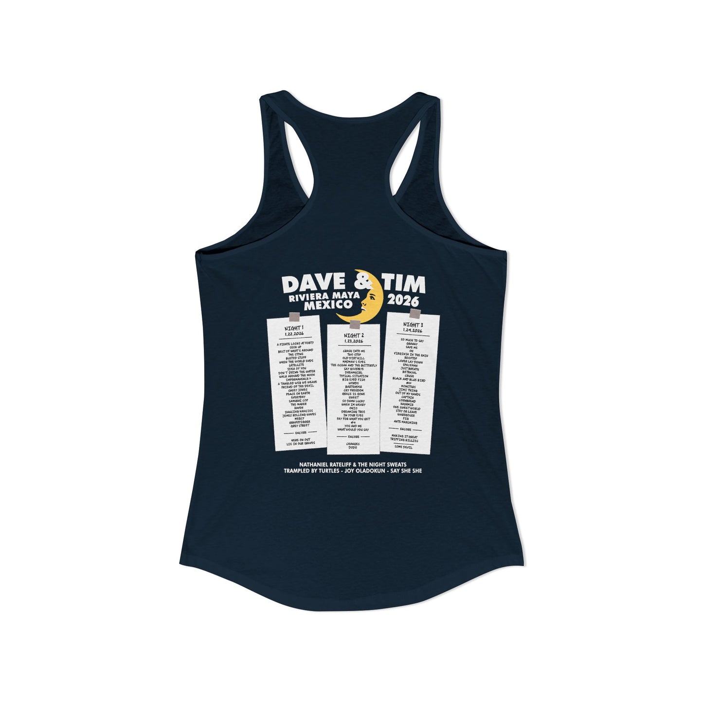 Floral Skull Mexico 2026 Woman's Tank *With Set List