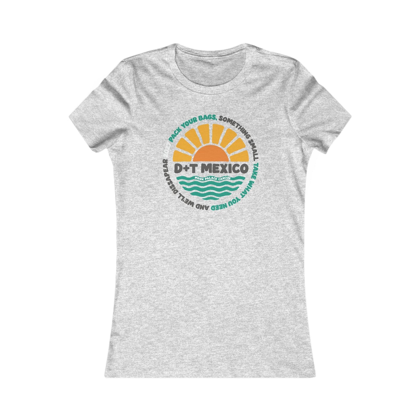 Pack Your Bags Mexico 2027 Woman's Cut Tee