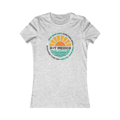 Pack Your Bags Mexico 2027 Woman's Cut Tee