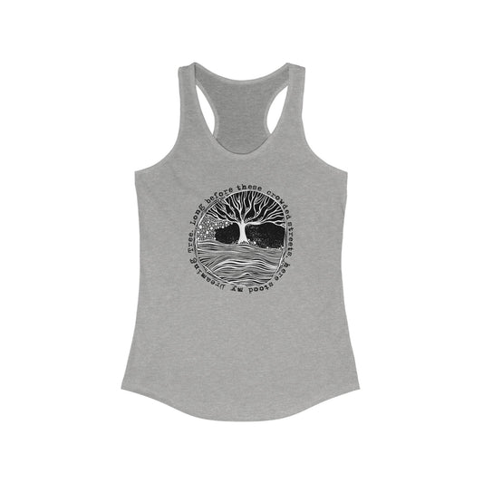 Long before these crowded streets Woman's Tank