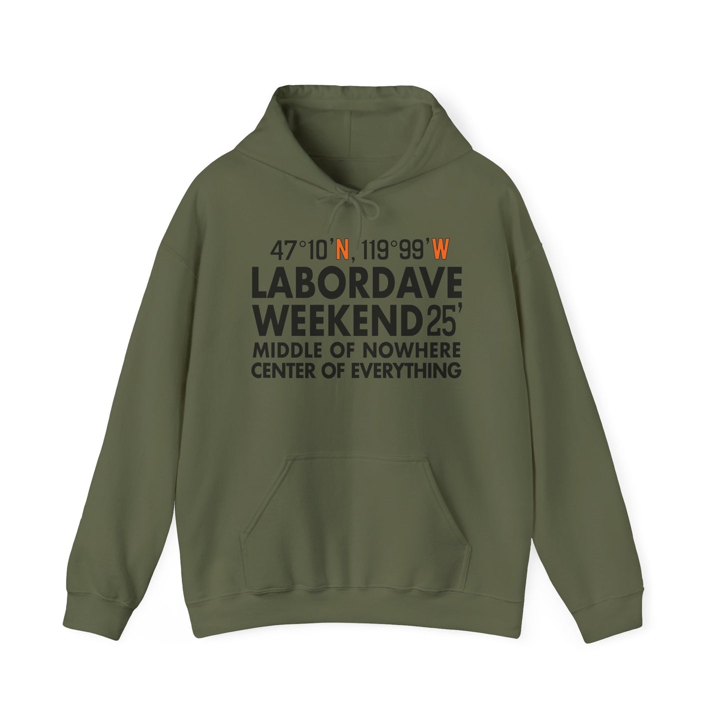 Gorge Coordinates 2025 Hoodie *With Set List