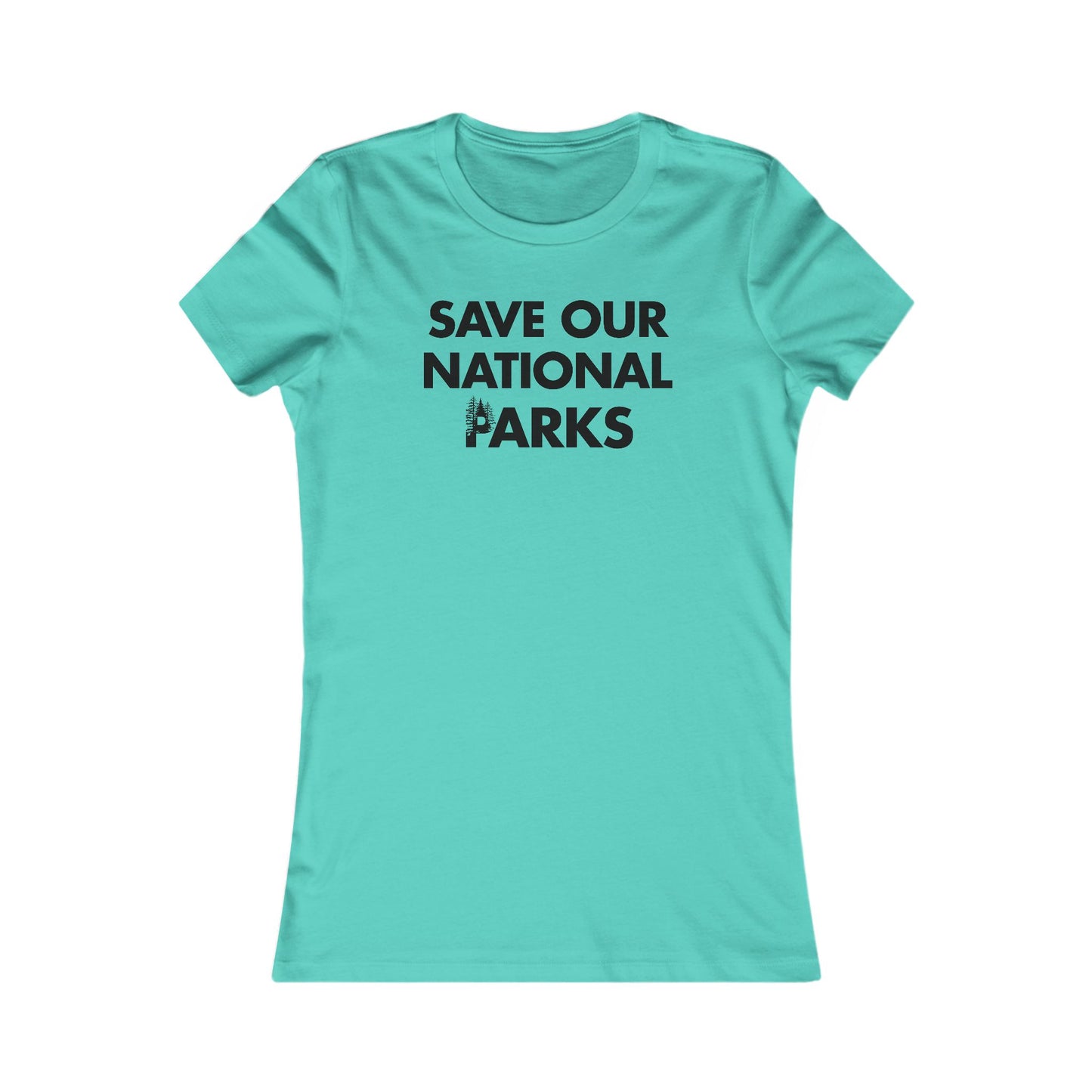 Save Our National Parks DEAD *front & back Women's Cut Tee