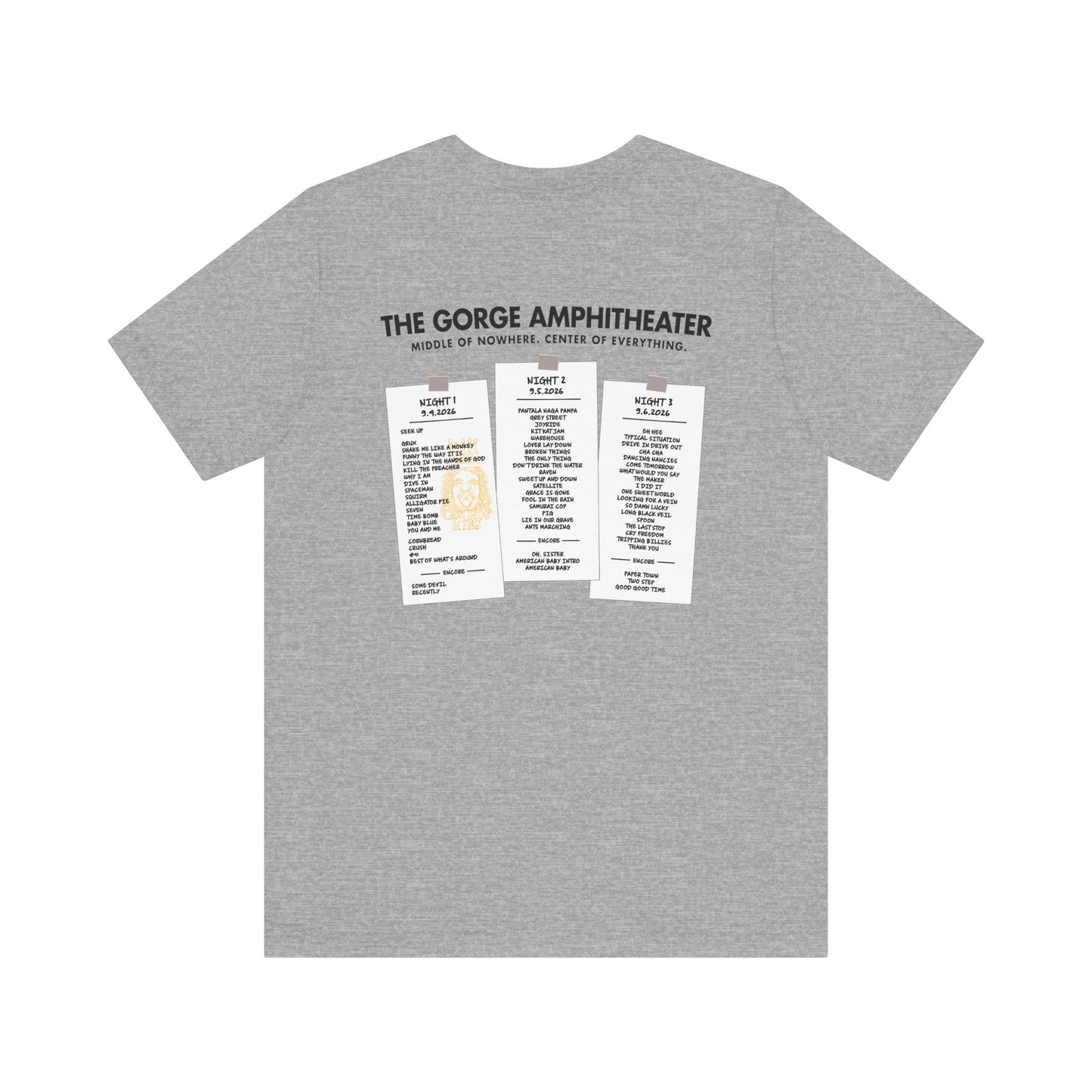 New Gorge Album 2026 *With Set List