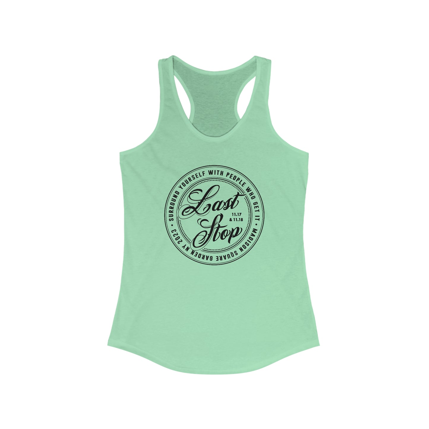 Last Stop Logo 2023 Tank Top *With Setlist