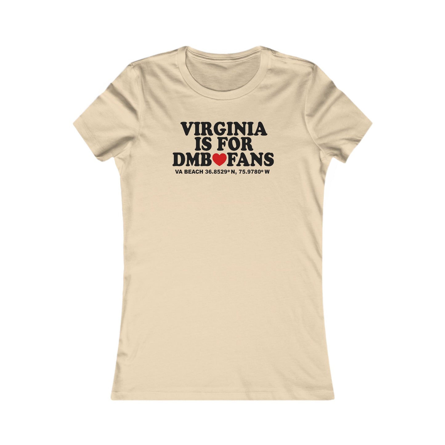 Virginia Beach 2026 Woman's Cut Tee *With Set List